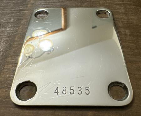 1960 FENDER NECK PLATE STRAT OR TELE