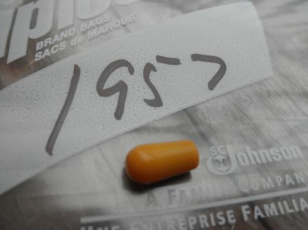 1957 Orig Gibson Amber Les Paul Switch Tip