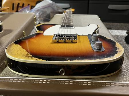 1960 Fender Custom Shop Heavy Relic Tele Custom With HAND WOUND Pickups