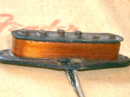 1957 Orig Fender Strat Middle Pickup 2-57