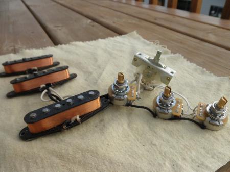 1959 LINDY FRALIN 'Special Wind' Stratocaster Pickups