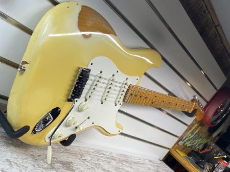 1982 1957 Fender Fullerton Olympic White Strat Purchased With Jimmy Vaughan