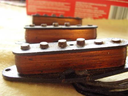 1957 ORIG FENDER STRATOCASTER PICKUPS