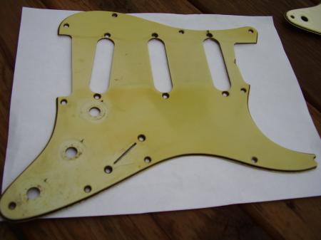 1960 ORIG FENDER STRATOCASTER PICKGUARD