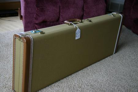 Tweed Relic Fender Strat Case CUSTOM SHOP 50s