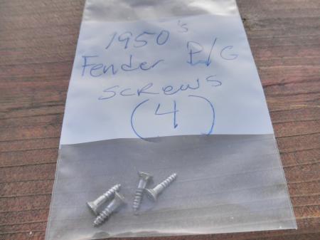 1955 ORIG 4 PICKGUARD SCREWS