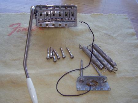 1971 ORIG FENDER STRAT BRIDGE