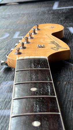 1966 FENDER STRATOCASTER BOUND NECK WITH TUNERS