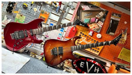  EVH CHARVEL JACKSON Owned  AND USED 2 Guitars Came From 5150