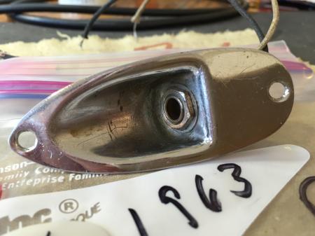 1963 Original Fender Strat Output Jack PRE CBS