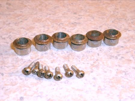 1957 FENDER STRAT NECK FURRELLS AND SCREWS