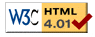 valid HTML 4.01